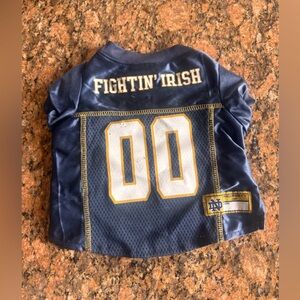 Fightin' Irish Navy & Gold Pet Jersey